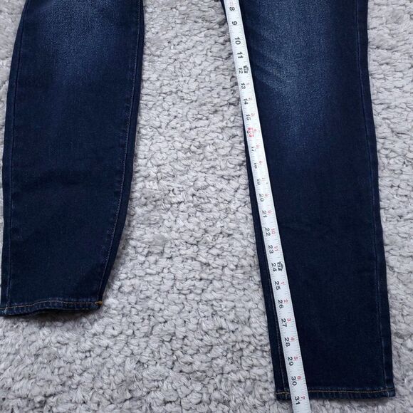 Abercrombie Athletic Slim Jeans Dark Wash Blue Stretch Denim Men's Size 30 x 32 - Picture 7 of 10